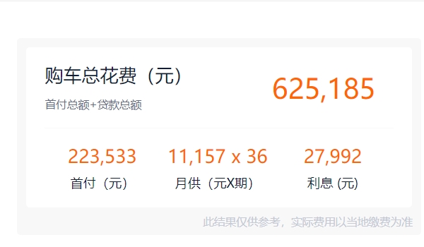 途銳多少錢 新車起步售價(jià)53.38萬(wàn)元（全款落地59.71萬(wàn)元）