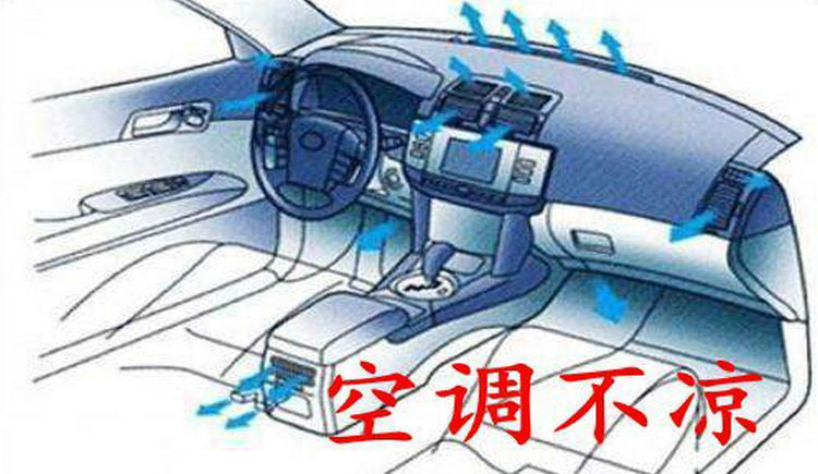 汽車空調(diào)不制冷是什么原因造成的