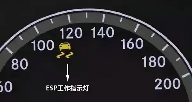 車子打滑故障燈亮了怎么回事