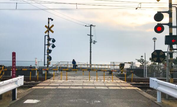 無人看守鐵路道口標志