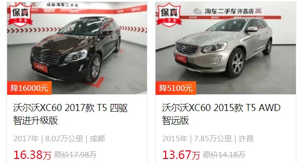 沃爾沃xc60油電混合版價(jià)格 新車僅售29萬(wàn)一臺(tái)(沒(méi)有混動(dòng)車型)