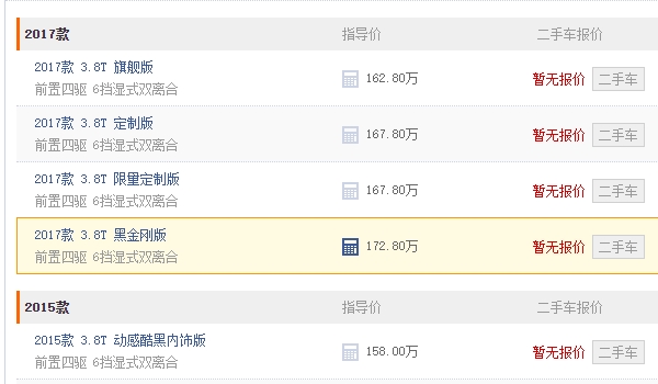 gtr多少錢一輛 車輛售價162.8萬元到172.8萬元（是屬于一款硬頂跑車）